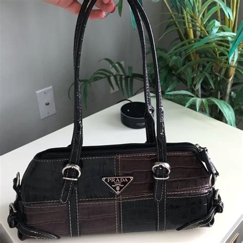 prada milano dal 1913 leather tote|antique prada handbags.